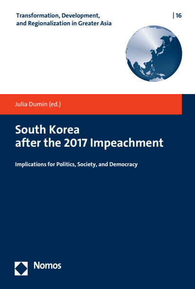 Cover of book: South Korea after the 2017 Impeachment