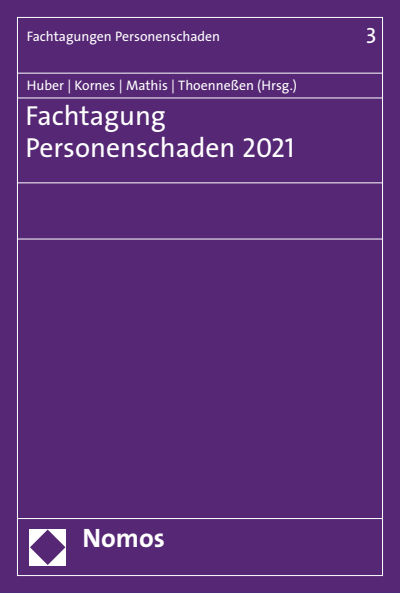Cover of book: Fachtagung Personenschaden 2021
