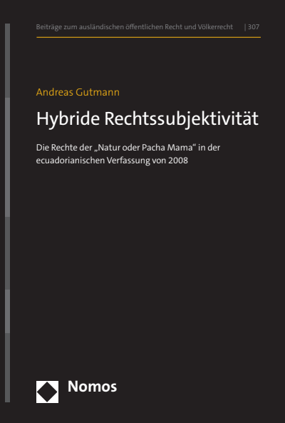 Cover of book: Hybride Rechtssubjektivität