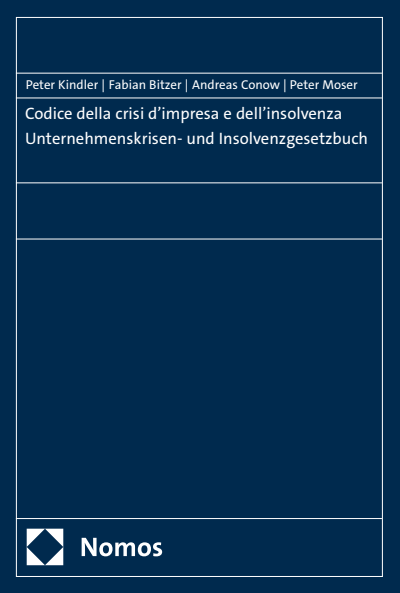 Cover des Buchs: Codice della crisi d’impresa e dell’insolvenza | Unternehmenskrisen- und Insolvenzgesetzbuch