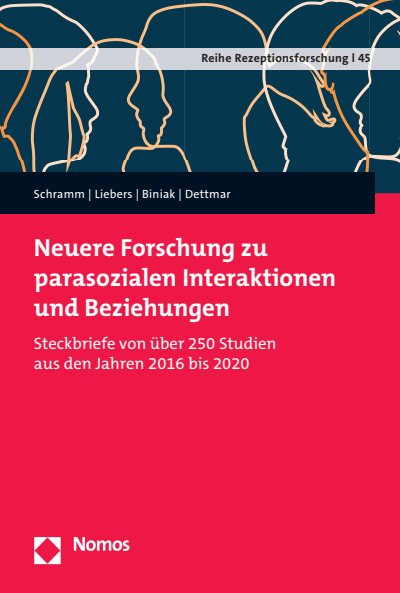 Cover of book: Neuere Forschung zu parasozialen Interaktionen und Beziehungen