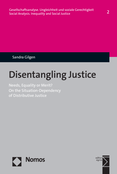 Cover des Buchs: Disentangling Justice