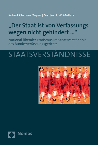 Cover of book: „Der Staat ist von Verfassungs wegen nicht gehindert..."