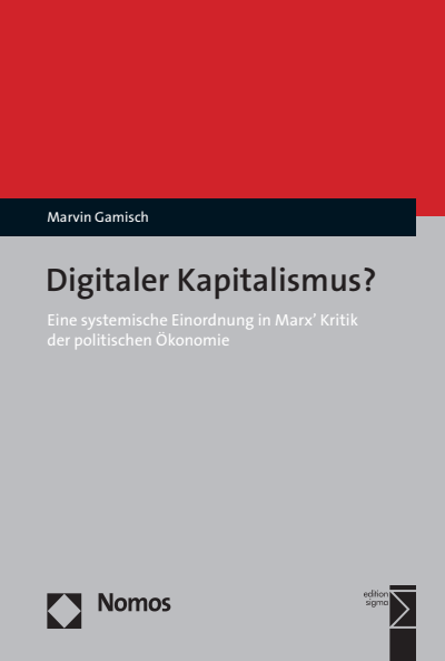 Cover of book: Digitaler Kapitalismus?