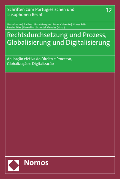 Cover des Buchs: Rechtsdurchsetzung und Prozess, Globalisierung und Digitalisierung