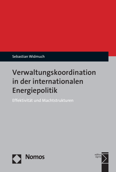 Cover des Buchs: Verwaltungskoordination in der internationalen Energiepolitik