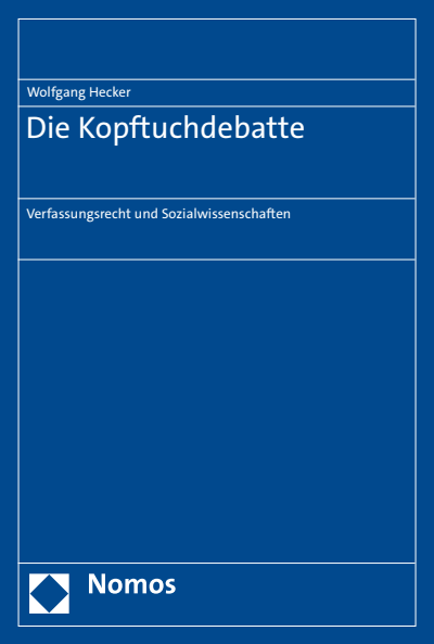 Cover of book: Die Kopftuchdebatte
