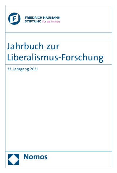 Cover of book: Jahrbuch zur Liberalismus-Forschung