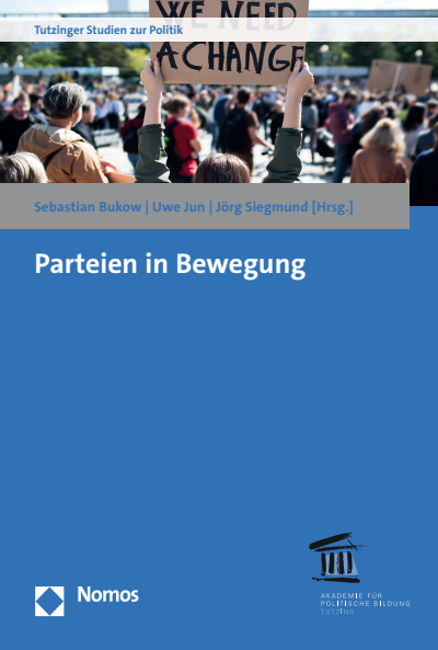 Cover of book: Parteien in Bewegung