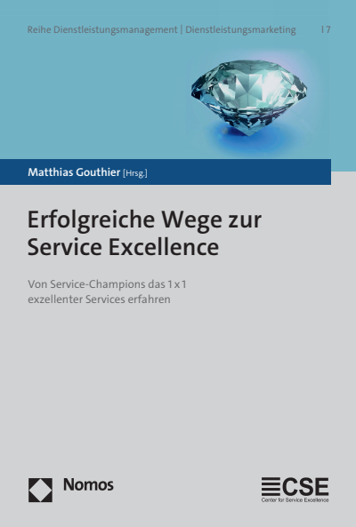 Cover of book: Erfolgreiche Wege zur Service Excellence