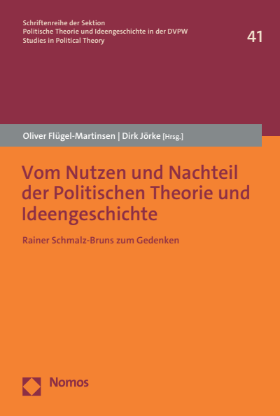 Cover des Buchs: Vom Nutzen und Nachteil der Politischen Theorie und Ideengeschichte