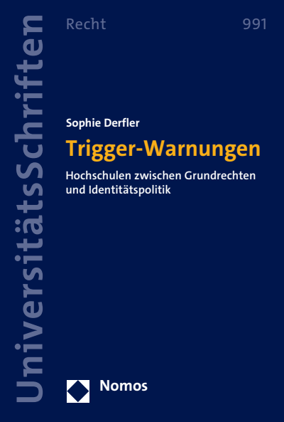 Cover of book: Trigger-Warnungen