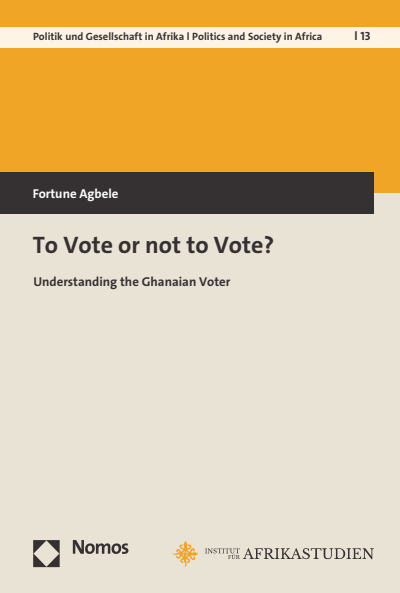 Cover of book: To Vote or not to Vote?