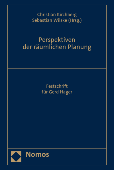Cover des Buchs: Perspektiven der räumlichen Planung