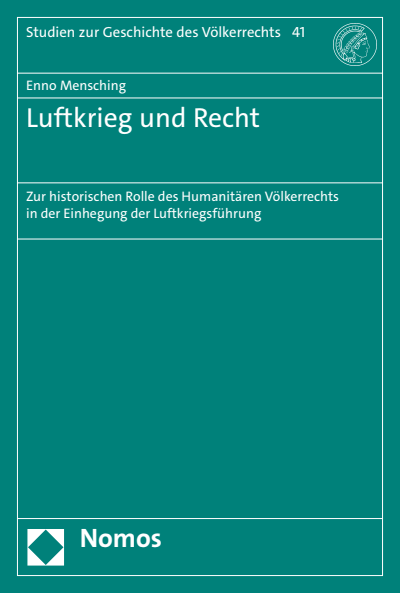 Cover of book: Luftkrieg und Recht