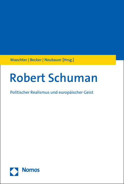 Cover of book: Robert Schuman