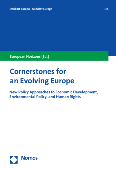 Cover of book: Cornerstones for an Evolving Europe