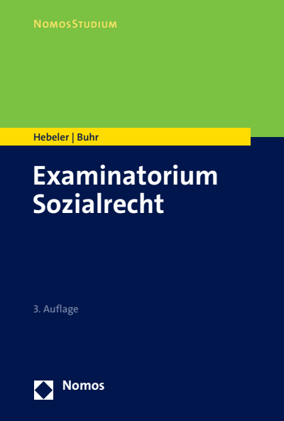 Cover des Buchs: Examinatorium Sozialrecht