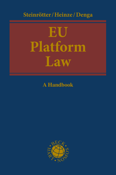 Cover of book: EU Platform Law