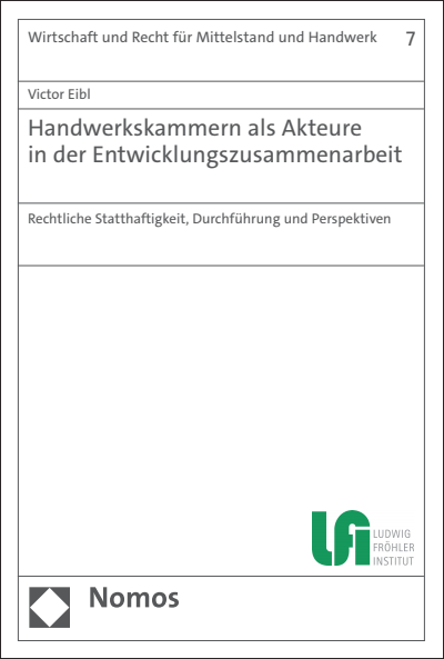 Cover of book: Handwerkskammern als Akteure in der Entwicklungszusammenarbeit