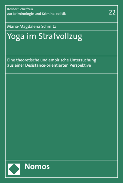 Cover des Buchs: Yoga im Strafvollzug