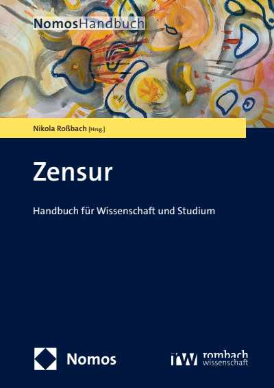 Cover of book: Zensur