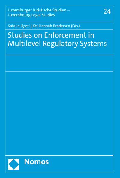 Cover des Buchs: Studies on Enforcement in Multilevel Regulatory Systems