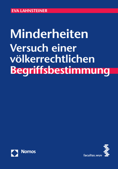 Cover of book: Minderheiten