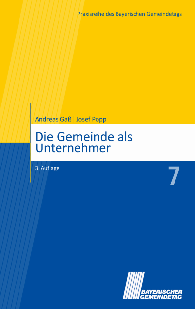 Cover des Buchs: Die Gemeinde als Unternehmer