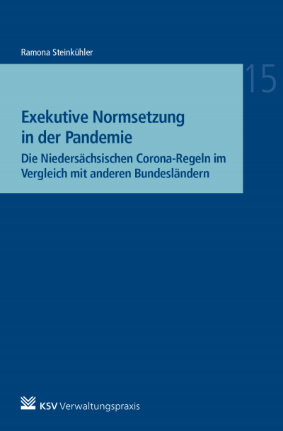 Cover des Buchs: Exekutive Normsetzung in der Pandemie