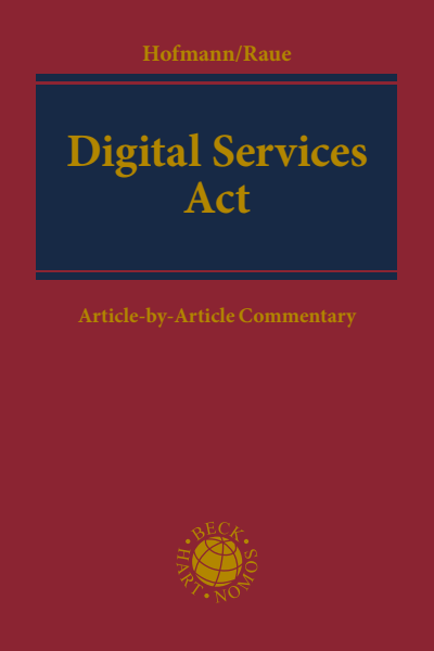 Cover of book: Digital Services Act: DSA