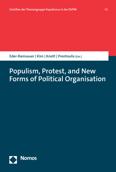 Cover of book: Populism, Protest, and New Forms of Political Organisation