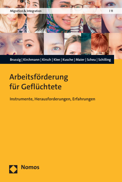 Cover des Buchs: Arbeitsförderung für Geflüchtete