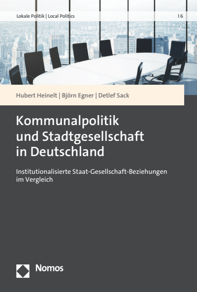 Cover des Buchs: Kommunalpolitik und Stadtgesellschaft in Deutschland