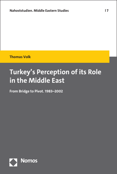Cover of book: Turkey´s Perception of its Role in the Middle East