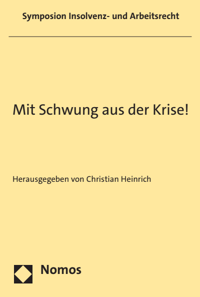 Cover of book: Mit Schwung aus der Krise!
