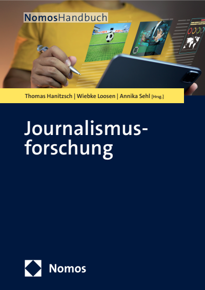 Cover of book: Journalismusforschung