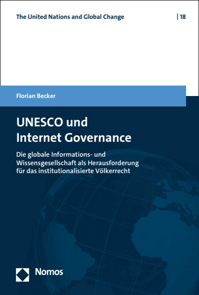 Cover des Buchs: UNESCO und Internet Governance