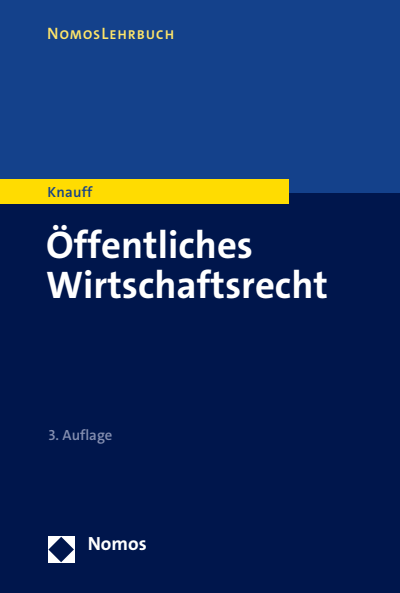 Cover of book: Öffentliches Wirtschaftsrecht