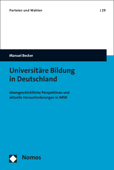 Cover of book: Universitäre Bildung in Deutschland