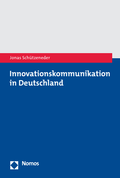 Cover des Buchs: Innovationskommunikation in Deutschland