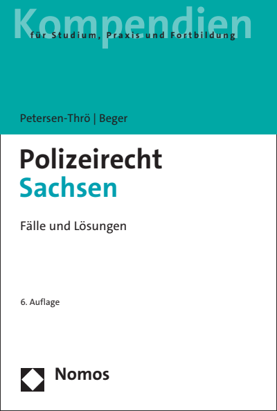 Cover des Buchs: Polizeirecht Sachsen
