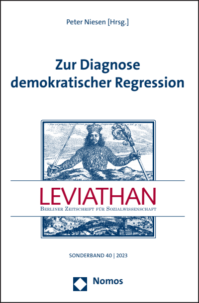 Cover of book: Zur Diagnose demokratischer Regression