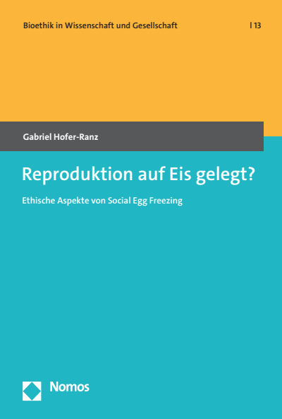 Cover of book: Reproduktion auf Eis gelegt?