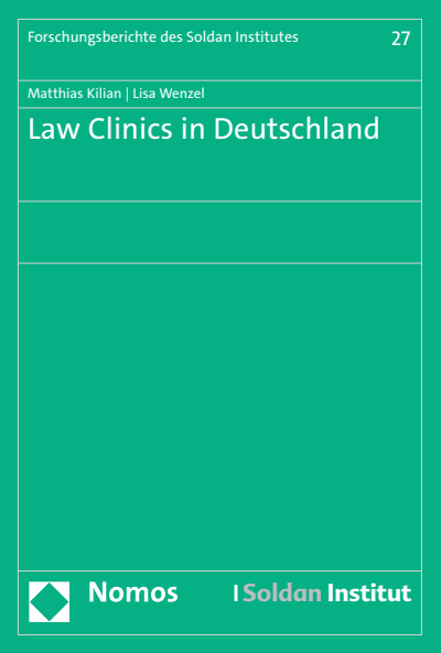 Cover des Buchs: Law Clinics in Deutschland