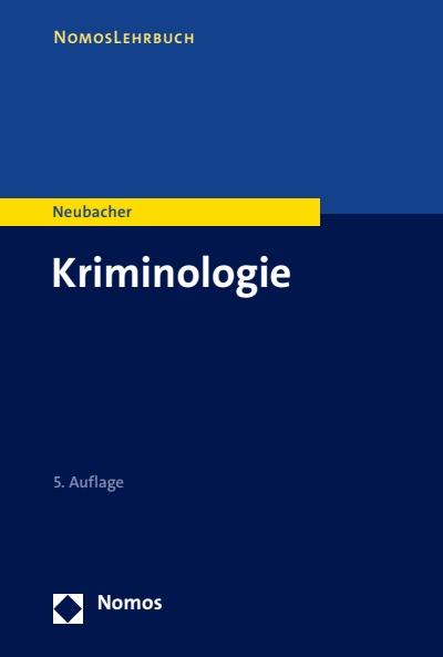 Cover des Buchs: Kriminologie
