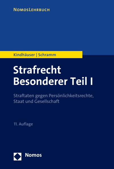 Cover des Buchs: Strafrecht Besonderer Teil I