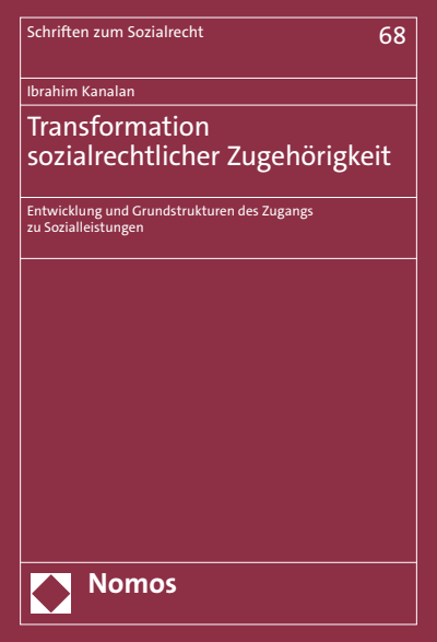 Cover of book: Transformation sozialrechtlicher Zugehörigkeit