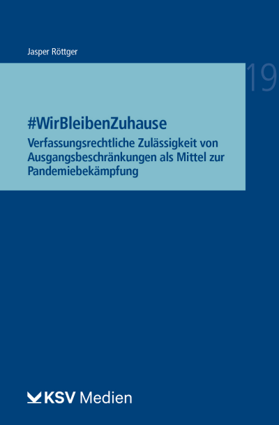 Cover of book: #WirBleibenZuhause