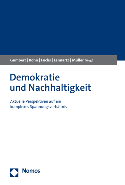 Cover des Buchs: Demokratie und Nachhaltigkeit